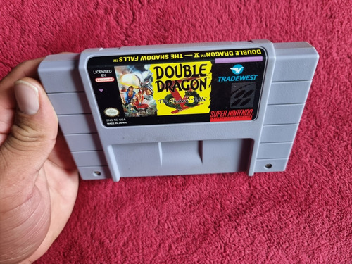 Doble Dragón V Cartucho Original Super Nintendo Snes (Usado)