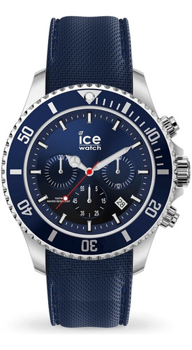 Reloj Unisex Marca Ice Watch Cronografo Pulso Silicona 41mm