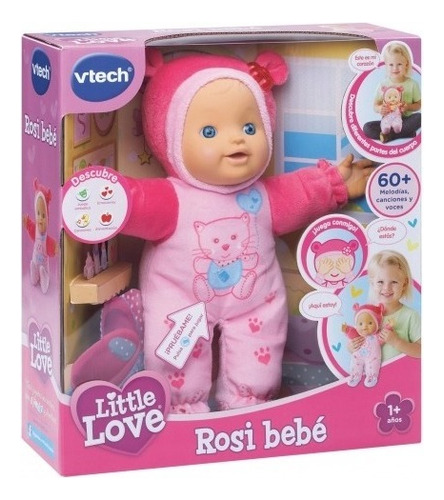 Muñeca Interactiva Rosi Bebe Little Love Vtech