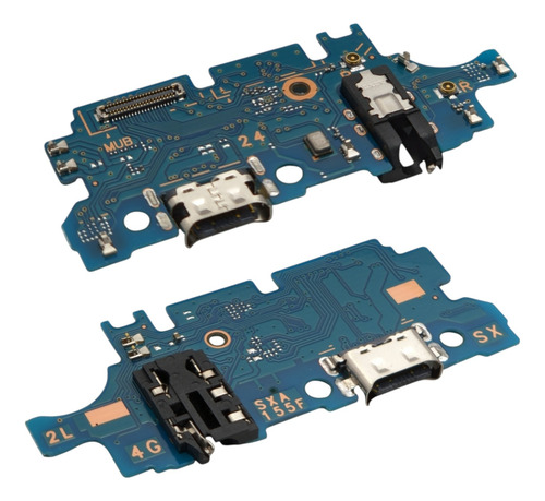 Placa Pin De Carga Para Samsung A15 A155 Subplaca Plaqueta