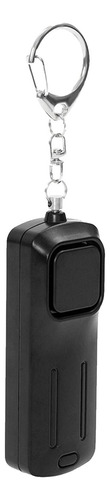 Llavero Con Alarma Personal, 130 Db, Recargable, Con Negro