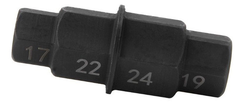 Herramienta De Eje Hexagonal Cycles, 17 Mm, 19 Mm, 22 Mm, 24