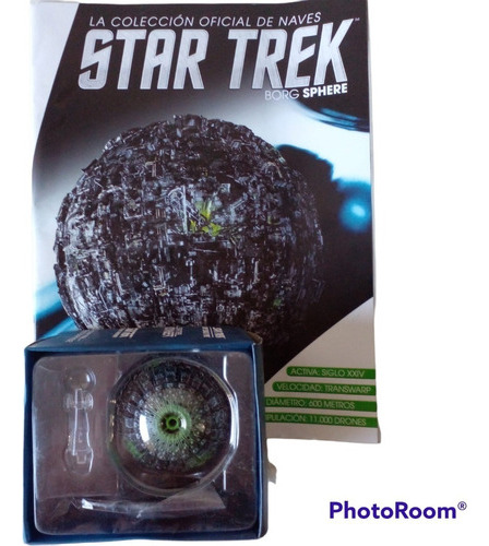 Colección Naves De Star Trek N 9. Borg Sphere.