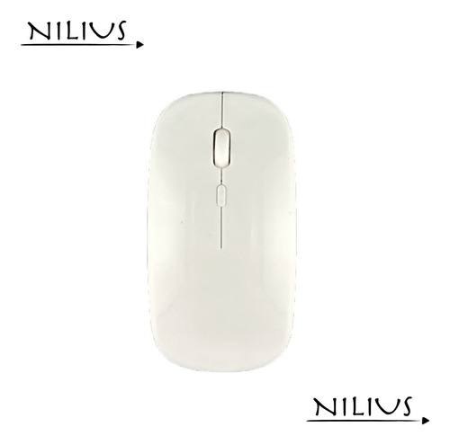 Mouse Inalámbrico Ultra Fino Recargable Para Windows Y Mac