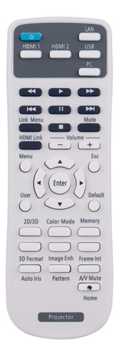Control Remoto Repuesto Tw5300 Para Proyector Epson Home