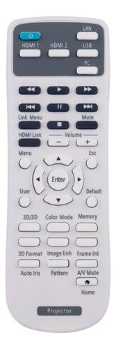 Control Remoto Repuesto Tw5300 Para Proyector Epson Home