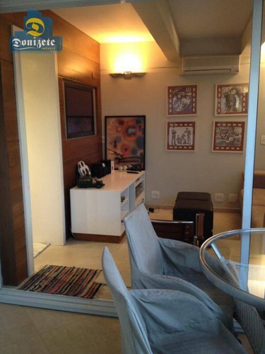 Cobertura Com 1 Dormitório À Venda, 130 M² Por R$ 979.000,00 - Jardim - Santo André/sp - Co1786