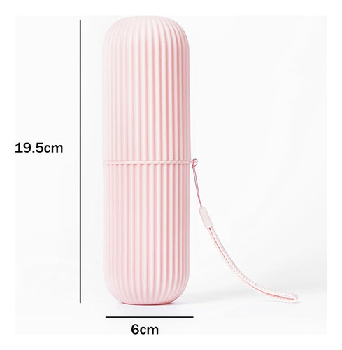 Funda De Viaje Portátil For Pasta De Dientes Y Cepillos De