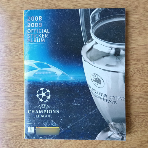 Album Uefa Champions League 2008/09 Incompleto Panini 