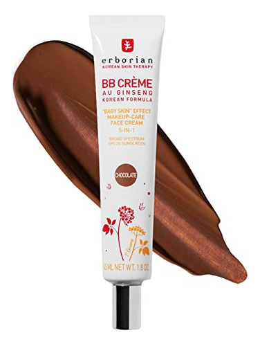 Crema Bb Erborian Con Ginseng Y Chocolate, Ligera