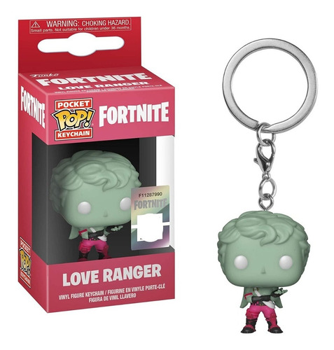 Funko Pop Llavero Fortnite Love Ranger Figura De Colección