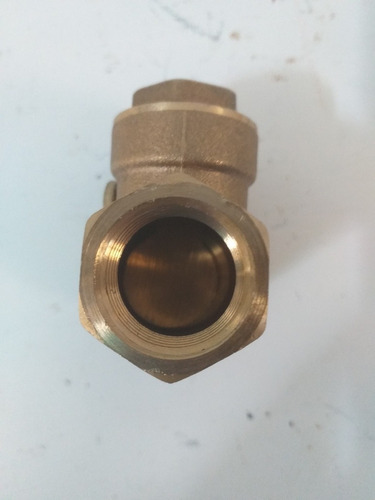 Imagen 4 de 4 de Check De 1/2 Tipo Veleta En Bronce