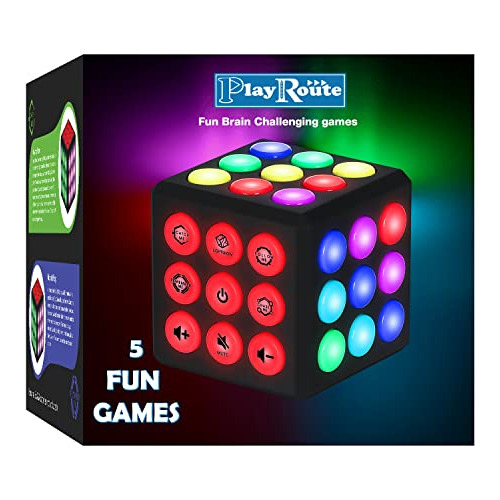 Juguete De Cubo Iluminado ?? 5 Juegos Electrónicos D...