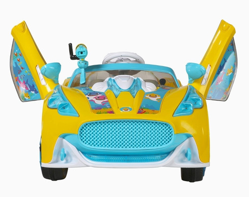 Imagen 2 de 4 de Auto A Batería Para Niños, Baby Shark Original.