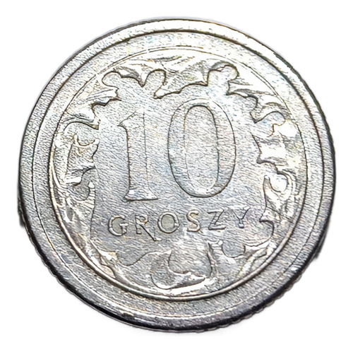Moneda Polonia 10 Groszy