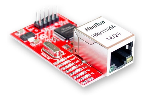 Mini Ethernet Shield W5100 Modulo De Red Lan Raspberry