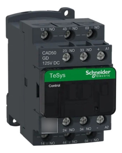 Schneider Cad50gd Relé De Control 125 V Dc