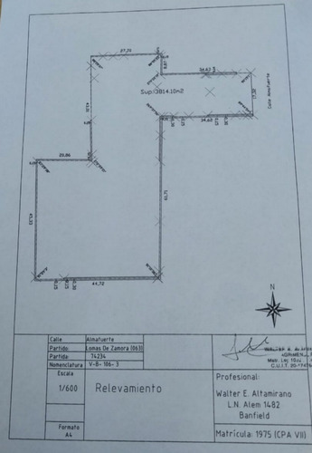 Imagen 3 de 8 de Oportunidad Inversion Desarrollo Inmobiliario En Zona Residencial De Banfield Oeste