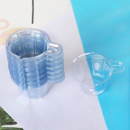 100 Unidades De Vasos Desechables De Plástico De 40ml Diy