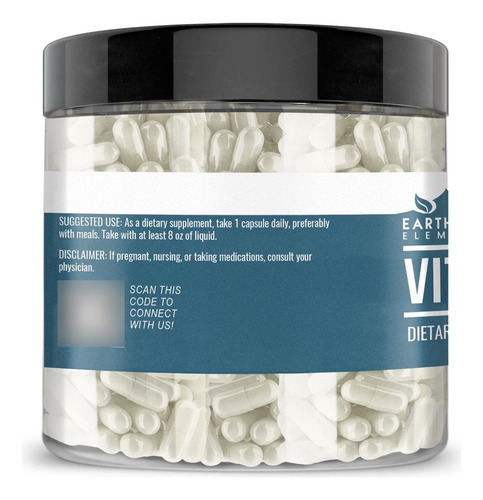Vitamina B1 100mg Tiamina (200 Tabletas) Hecho En Usa Sabor S/n