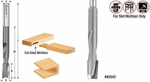 Amana Tool - 45540 Carbide Tipped Up-shear Bit Slot Mortiser