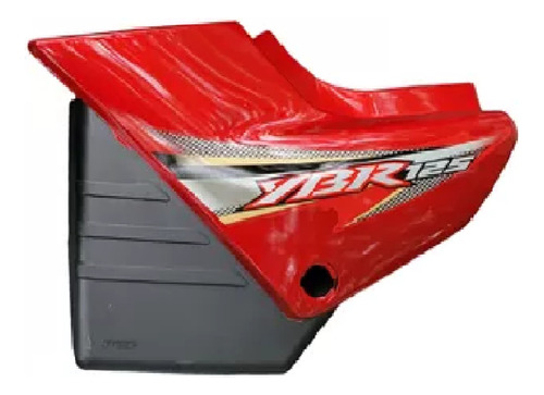 Cacha Lateral Yamaha Ybr 125 Roja Izquierda-2r