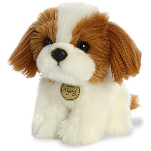 Aurora® - Adorable Cachorro Shih Tzu De Peluche Miyoni®, Det