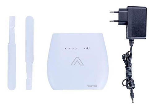 Módem router con wifi Aquário Modem 4g MD-4000 blanco
