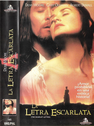 La Letra Escarlata Vhs Demi Moore Gary Oldman Robert Duvall