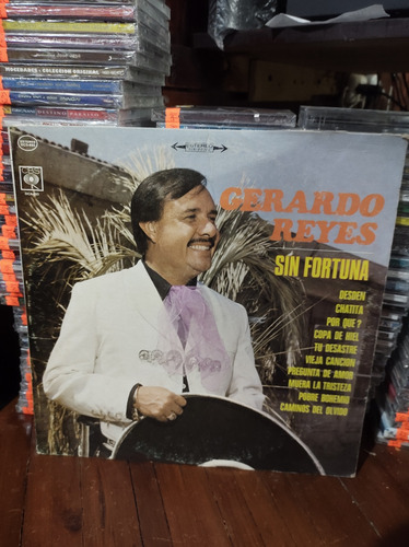 Gerardo Reyes - Sin Fortuna - Vinilo Lp Vinyl 