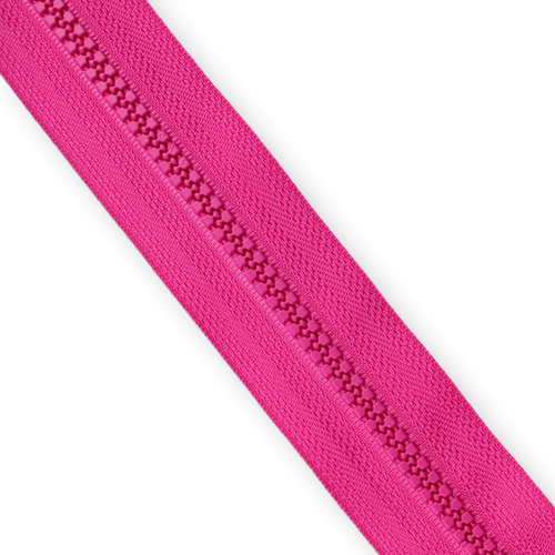 Zíper Sancris Tratorado De 100cm X 3cm Rosa-chiclete