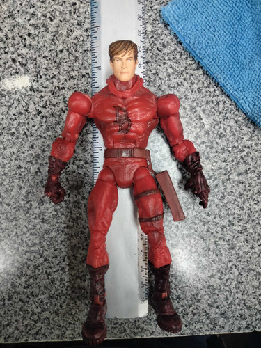 Marvel Legends Toybiz, Daredevil, Matt Murdock, Face Off!! (Usado)