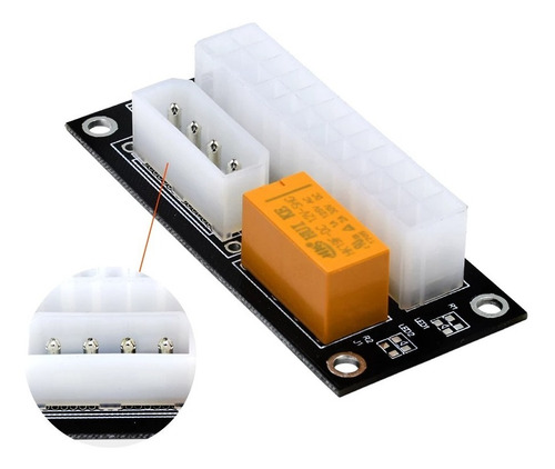 Imagen 1 de 4 de Adaptador Para 2 Fuentes De Poder Rig Minería Add2psu