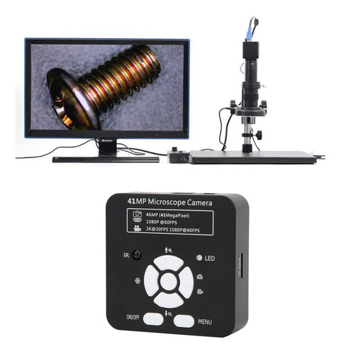 Cámara Microscópica Digital Electrónica Industrial Usb De 41