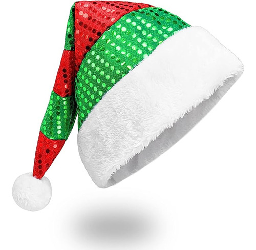 Sombrero Papa Noel Unisex Para Adultos Suministros Navidad S