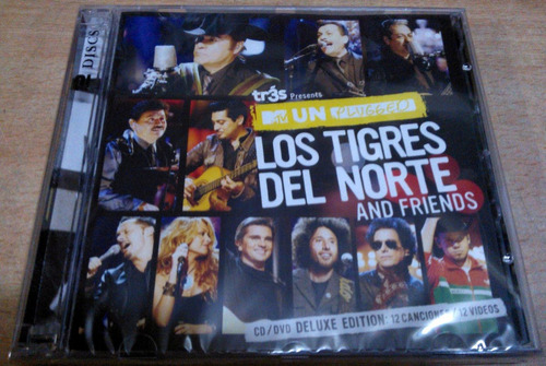 Los Tigres Del Norte Mtv Unplugged Cd + Dvd Sellado / Kktus