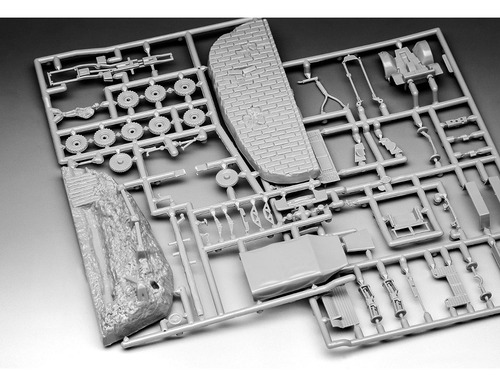 Krupp Protze Kfz 69 Con 3,7cm Pak 1/76 Model Kit Revell