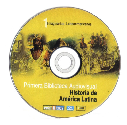 Dvd Historia De América Latina 1 - Imaginarios Latinoamerica