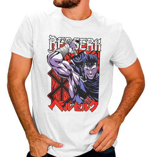 Playera Guts Anime Berserk Para Hombre #1