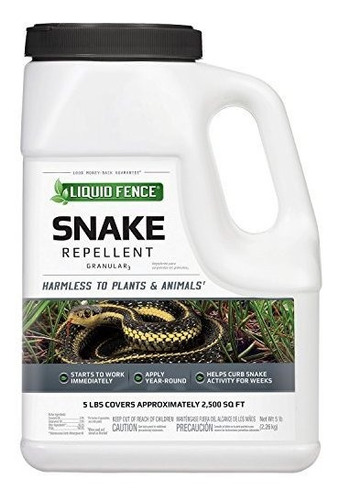 Liquido Valla 75011 Repelente De Serpiente Granular 5 Lb