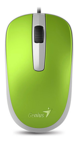 Mouse Usb Para Oficina Genius  Dx-120 Spring Green