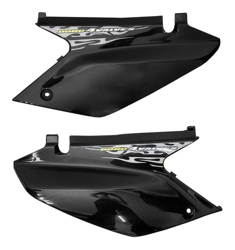 Cacha Honda 250 Xr Tornado Lateral Jgo. Negra Brasil