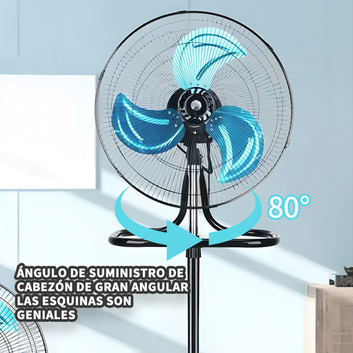 Ventilador 3en1 Piso/pared/pedestal 18 Pulgadas 2pz