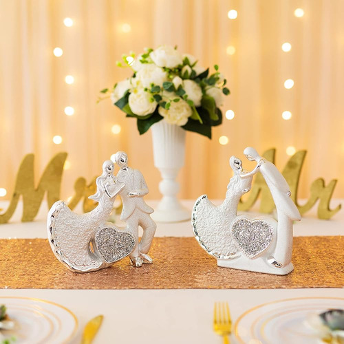 Nuptio Figuras De Pareja Romántica Enamoradas, Regalo De Bod