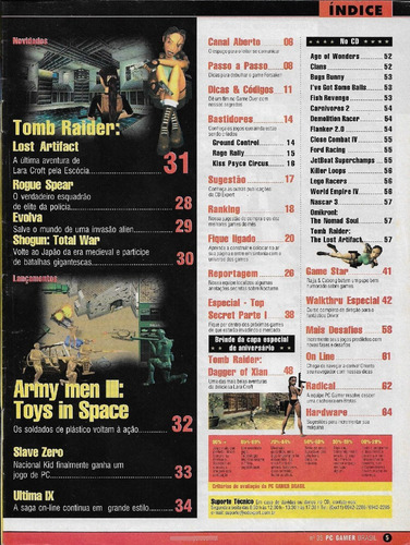 Revista Cd Expert - Tomb Raider Dagger Of Xian I I (Usado)
