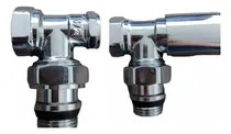 Comprar Kit Llave + Detentor + Niples + Roseta Peisa Radiador Cromo