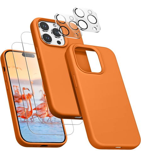 Funda Cousper Para iPhone 14 Pro Max C/cam Pant Mag Orange