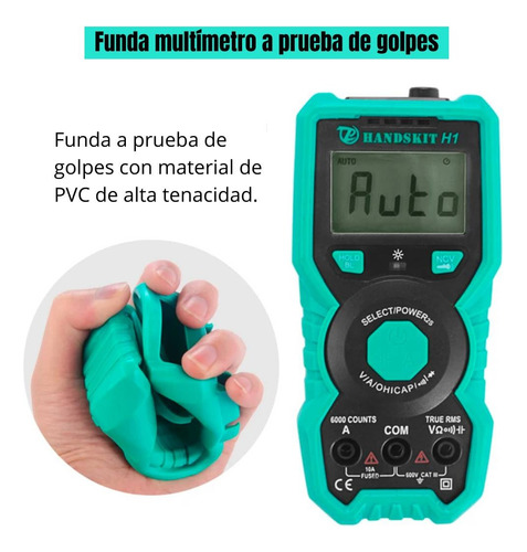 Multimetro Digital Tester Con Medicion Automatica