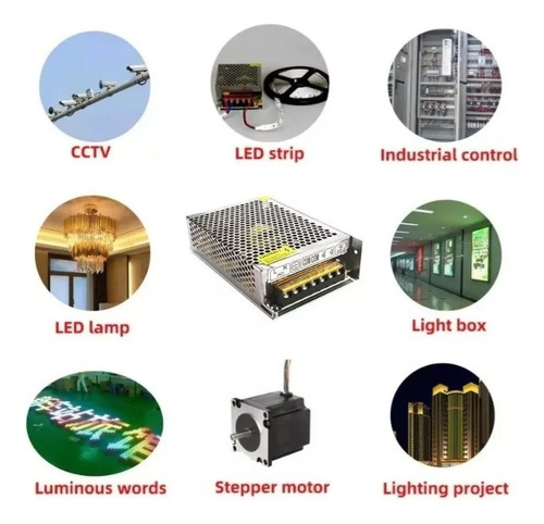 Fuente De Poder Switching 12v 10a Transformador 120w