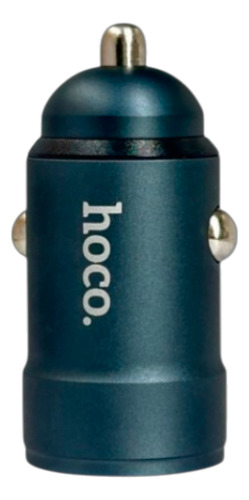 Cargador De Auto Usb Tipo C Hoco Z57 30w Negro